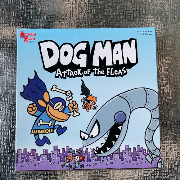 University Games Other - Dog Man: Attack of the Fleas Game